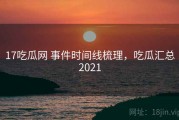 17吃瓜网 事件时间线梳理，吃瓜汇总2021