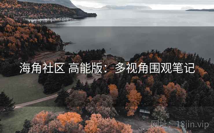 海角社区 高能版：多视角围观笔记