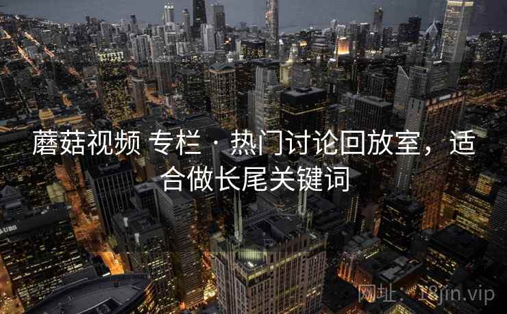 蘑菇视频 专栏 · 热门讨论回放室，适合做长尾关键词